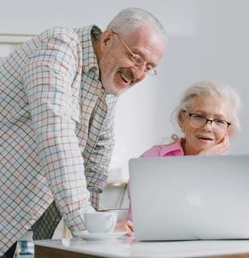 Ehepaar im Rentenalter