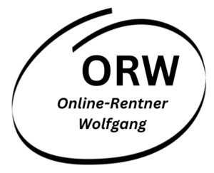 Logo, Online-Rentner Wolfgang